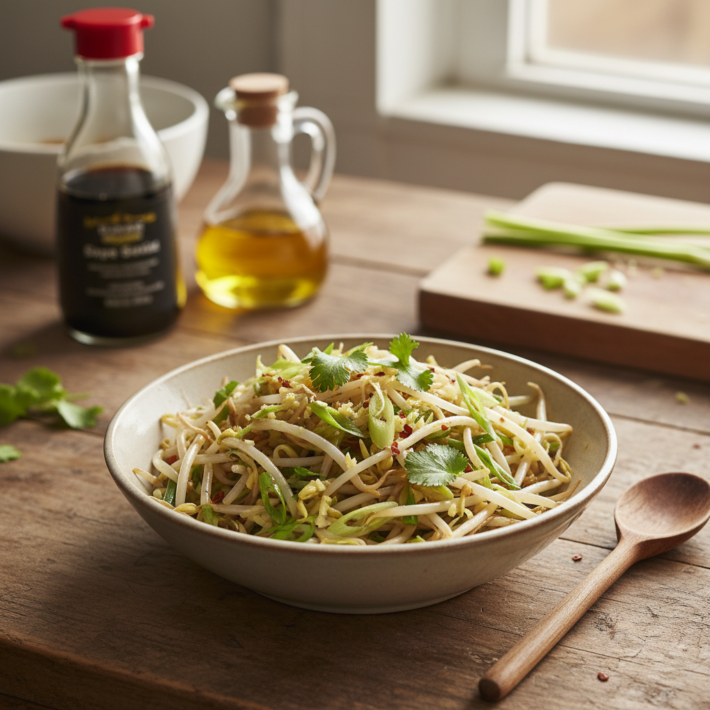 Bean Sprouts Recipe recipe photo - Bean Sprouts Recipe by Jan