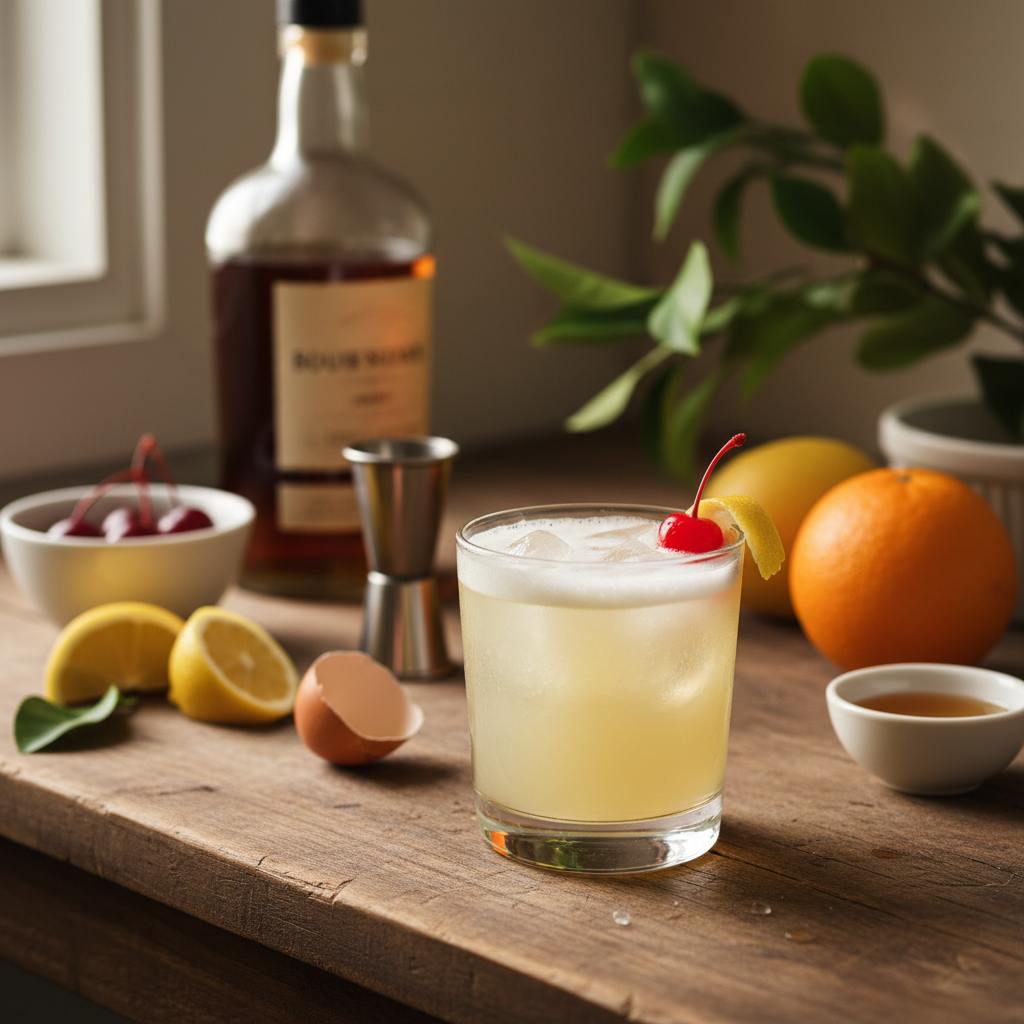 Bourbon Sour Recipe recipe photo - Bourbon Sour Recipe by Jan