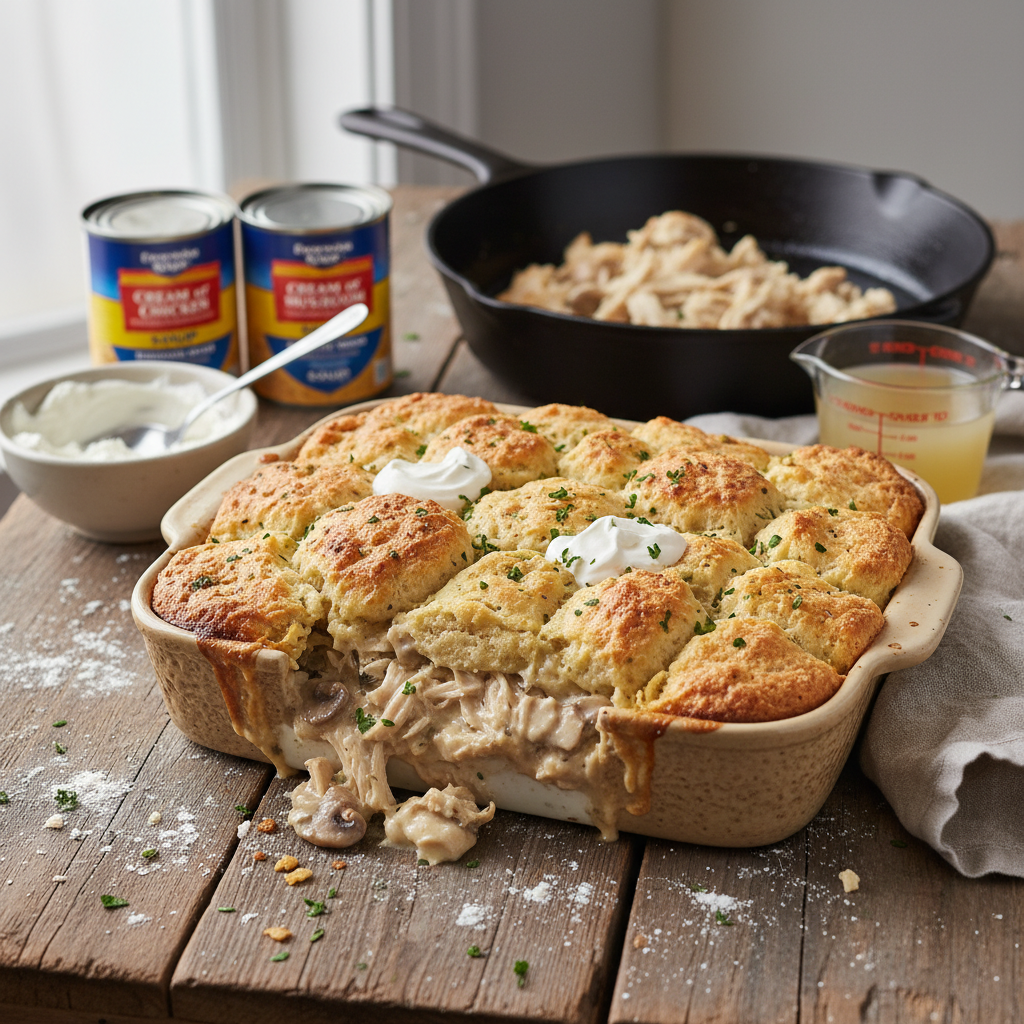 Chicken Cobbler Recipe recipe photo - Chicken Cobbler Recipe by Jan