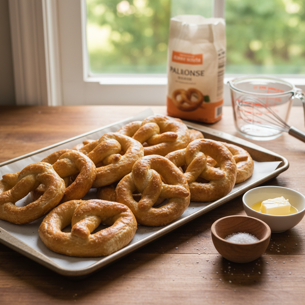Copycat Auntie Anne's Pretzel Recipe recipe photo - Copycat Auntie Anne's Pretzel Recipe by Jan