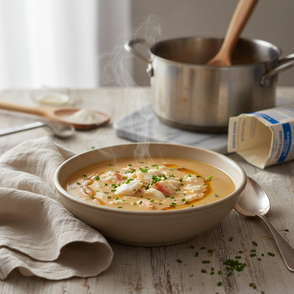 Cream of Crab Soup Recipe recipe photo - Cream of Crab Soup Recipe by Jan