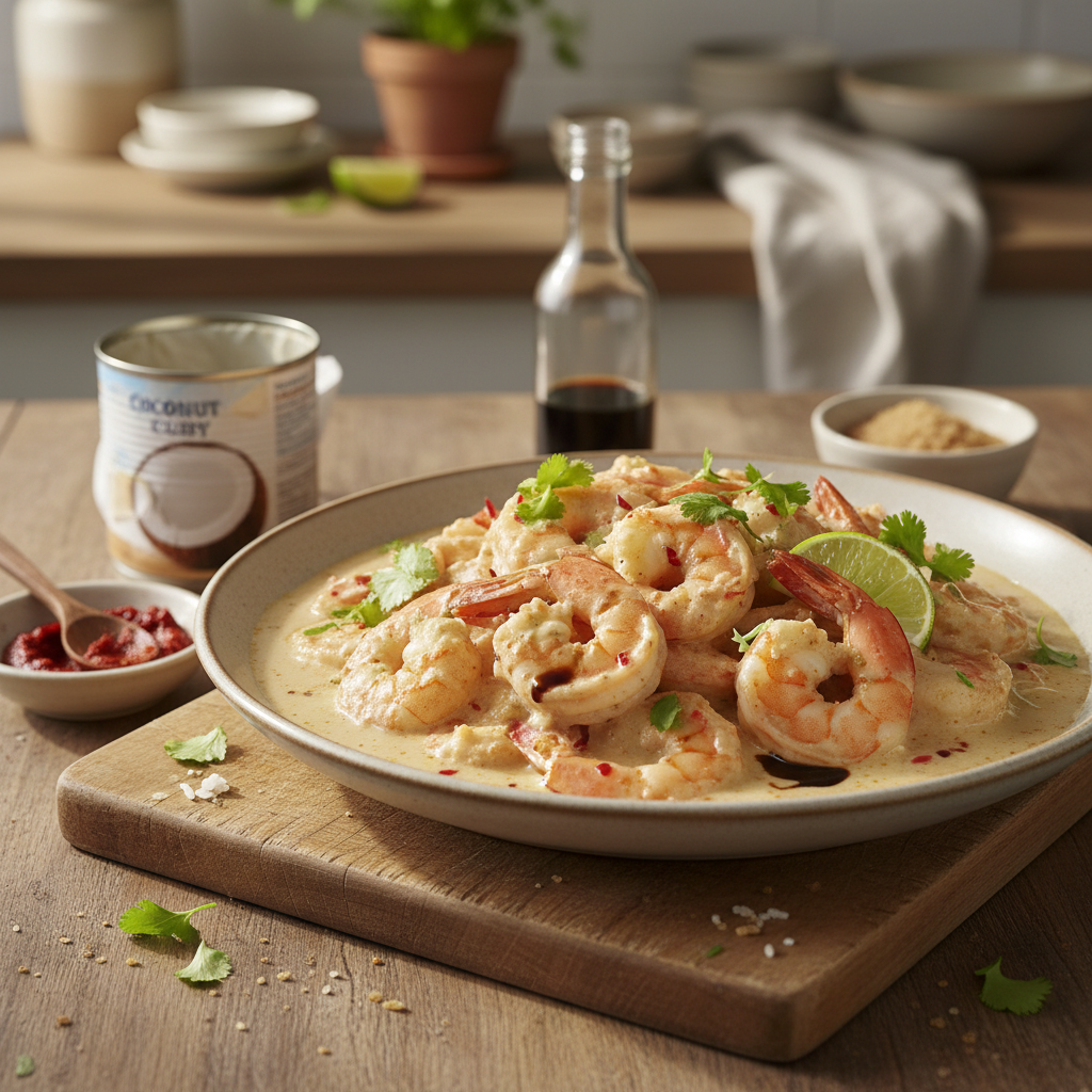 Creamy Coconut Shrimp Recipe recipe photo - Creamy Coconut Shrimp Recipe by Jan