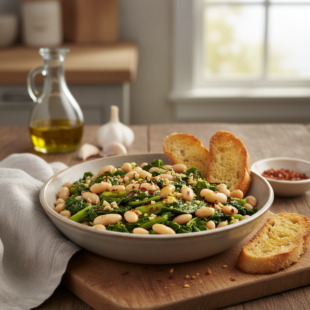 Escarole and Beans Recipe recipe photo - Escarole and Beans Recipe by Jan